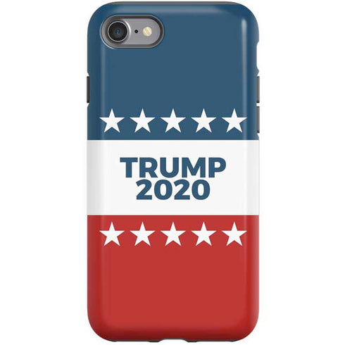 Trump 2020 Red White and Blue iPhone Cases